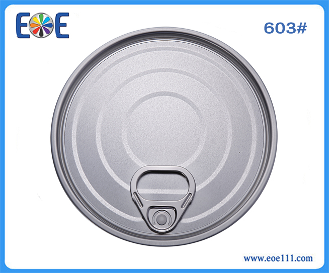603#玉米罐头盖：适用于各种罐装食品（如金枪鱼，番茄酱，肉，水果，蔬菜等），干货，工业润滑油，农产品等。
