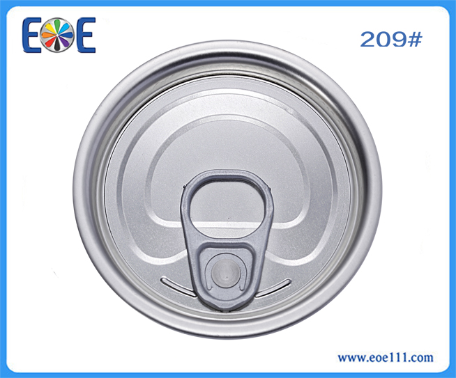 209#蔬菜铁罐盖：适用于各种罐装食品（如金枪鱼，番茄酱，肉，水果，蔬菜等），干货，工业润滑油，农产品等。