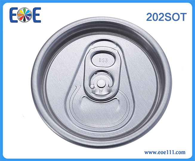202#SOT啤酒罐盖：适用于各种饮料，如: 果汁，碳酸饮料，功能饮料，啤酒等。