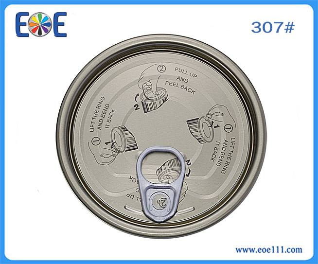 307#海鲜罐头盖：适用于各种罐装食品（如金枪鱼，番茄酱，肉，水果，蔬菜等），干货，工业润滑油，农产品等。