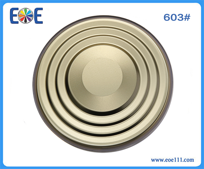 603#麦片铁底盖：适用于各种干货（如奶粉，咖啡粉，调味品，茶叶等）,润滑油，农产品等包装领域。
