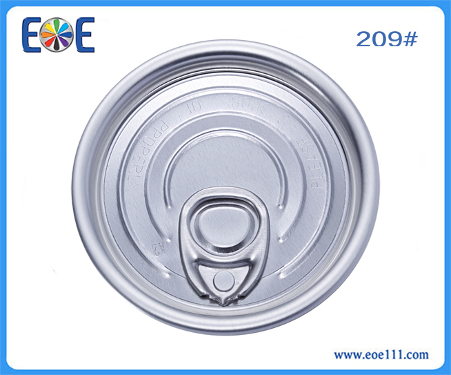 209#八宝粥罐易开盖：适用于各种干货（如奶粉，咖啡粉，调味品，茶叶等）,半流动食品，农产品等包装领域。